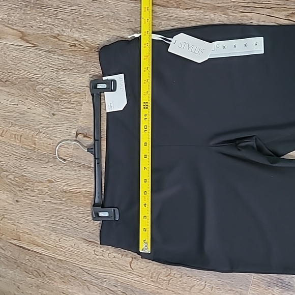 STYLUS BRAND WOMEN'S LEGGINGS BLACK SIZE XL - Picture 10 of 13